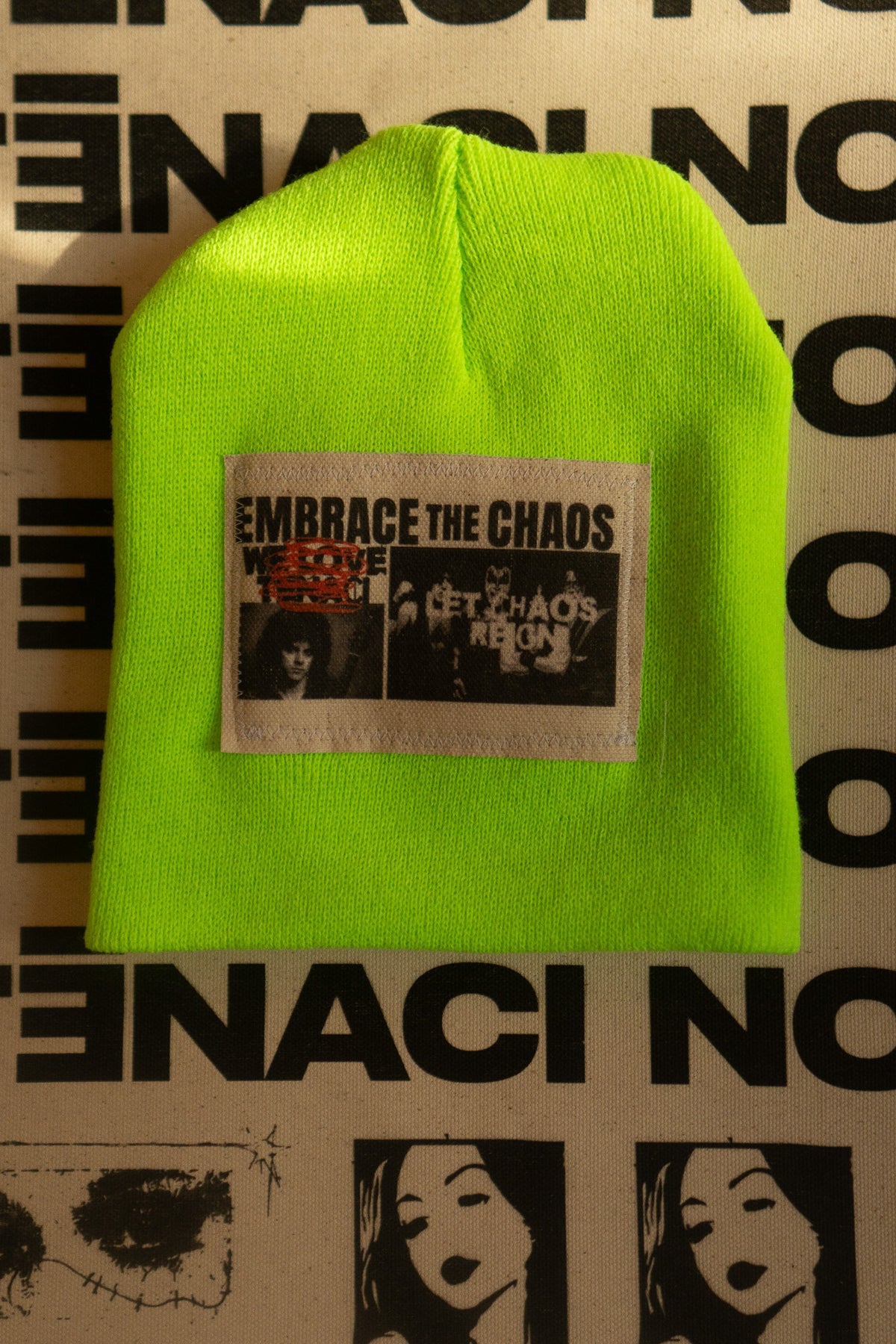 Freestyle Patch Beanie hat
