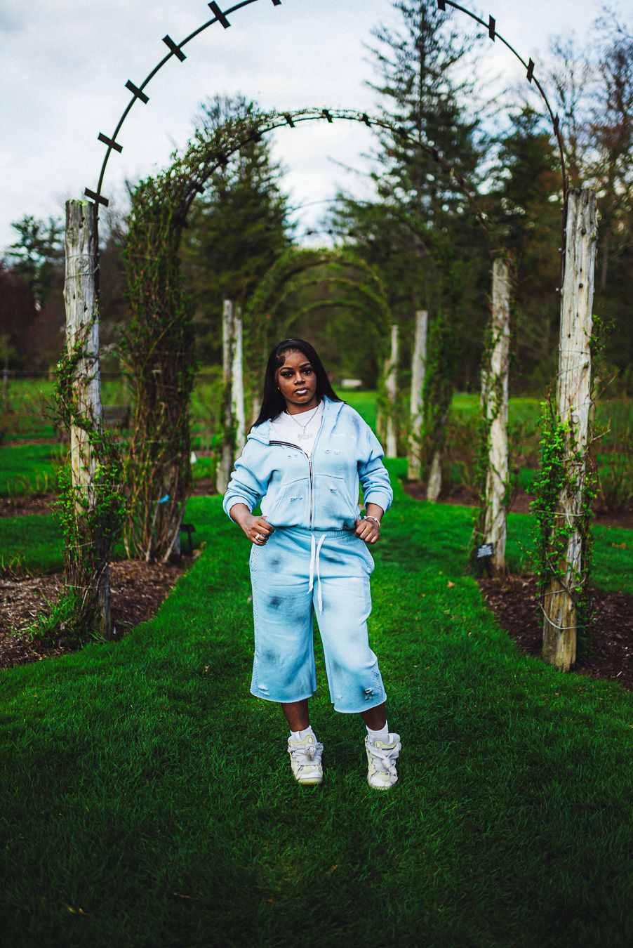 TENACI NOIR " ALASKA NOIR CONFETTI " HOODIE